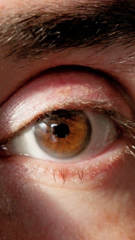 eye checkup details, intimate assessment of eye using subtle illumination techniques, thorough ocular evaluation conducted with soft lighting to ensure detailed inspection and comfort