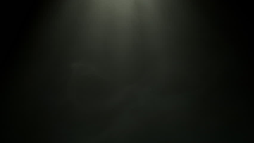 Slow Motion Real Filmed Light Beams Overlay with Haze Isolated on Black Background.