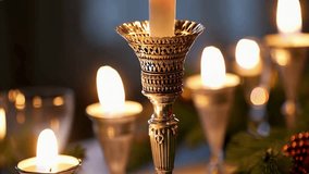 The Menorah (Hanukkah's Festival of Lights) and the Kinara (Kwanzaa's seven principles), along with the Umoja (unity) symbol. Perfect for holiday greetings, cultural celebrations, and respectful, - Powered by Shutterstock - Get 15% off with code: PIKWIZARD15
