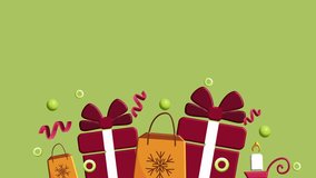 Floating wrapped presents glowing softly with festive charm - Powered by Shutterstock - Get 15% off with code: PIKWIZARD15