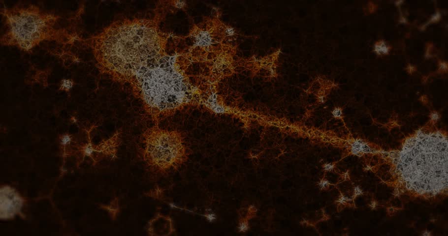 On load NEW COLLECTION title appearing, glowing, sweeping highlight rightward, promoting launch. Typography, neon, fractal, abstract, digital, serif, uppercase