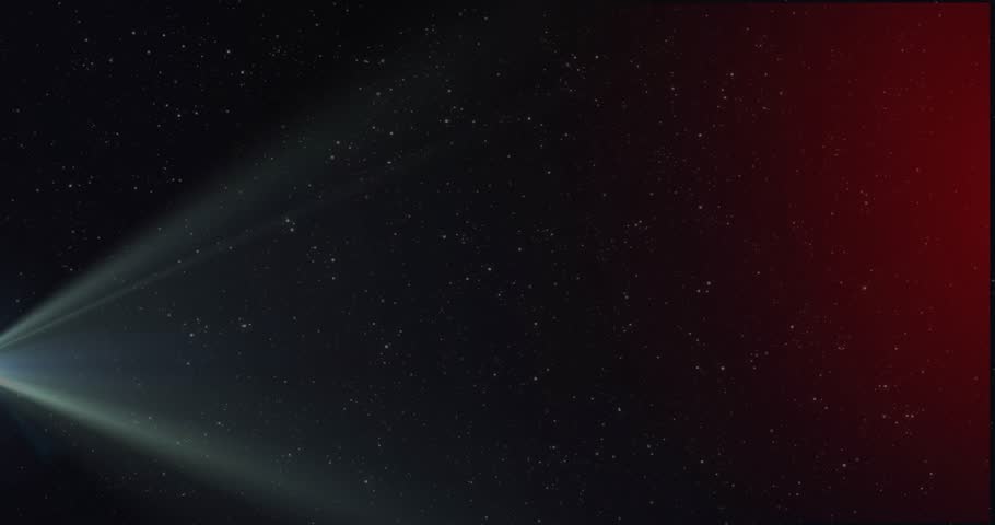 Left light pulse starting VIBES pulsing center, nebula sweeping and stars twinkling for title mood. Typography, branding, promo, cinematic, motion, loop, space