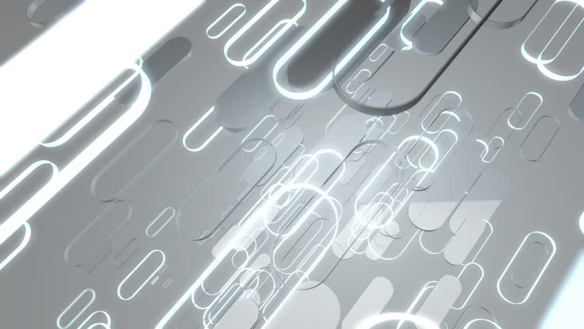 Medical abstract White Neon Capsules Background