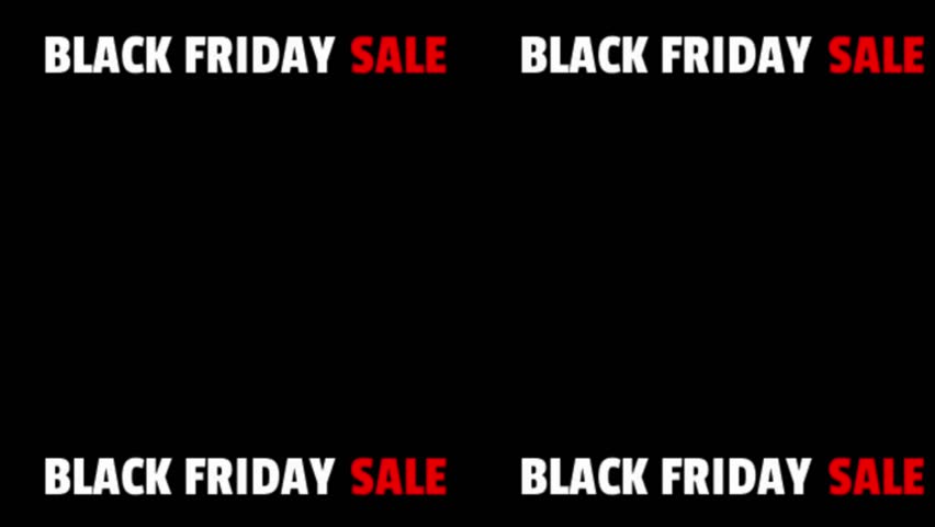 Animated Big Sale banner with moving red ribbon – seamless loop on transparent background for promo, advertising, and discount videos. Black Friday banner.