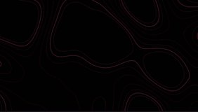 Dark abstract contour lines creating dense organic shapes on a smooth black background - Powered by Shutterstock - Get 15% off with code: PIKWIZARD15