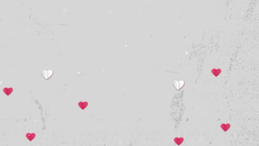 opening pink envelope with white paper and red hearts animation for Mother’s Day, Valentine