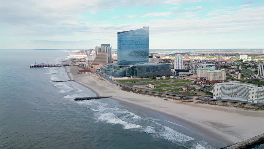 Aerial view of Atlantic City, New Jersey