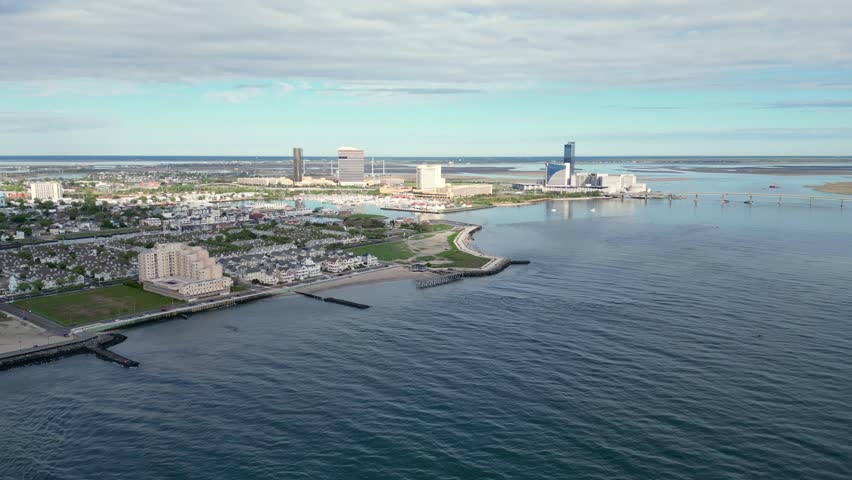 Aerial view of Atlantic City, New Jersey
