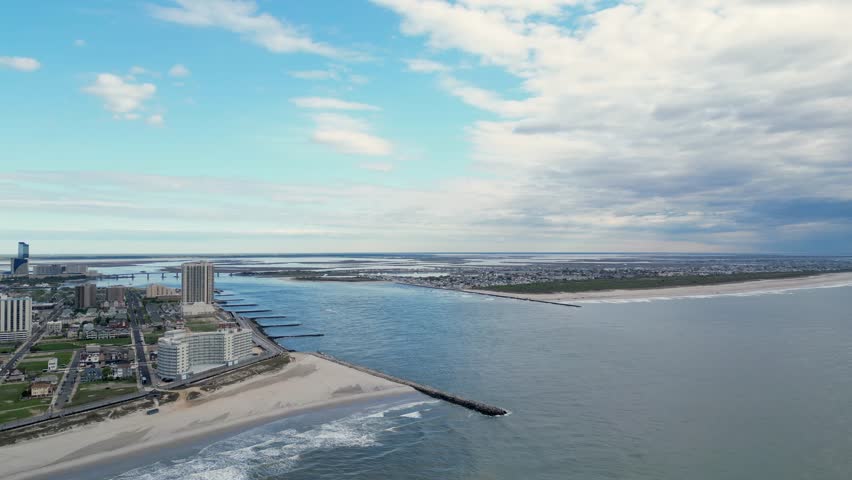 Aerial view of Atlantic City, New Jersey