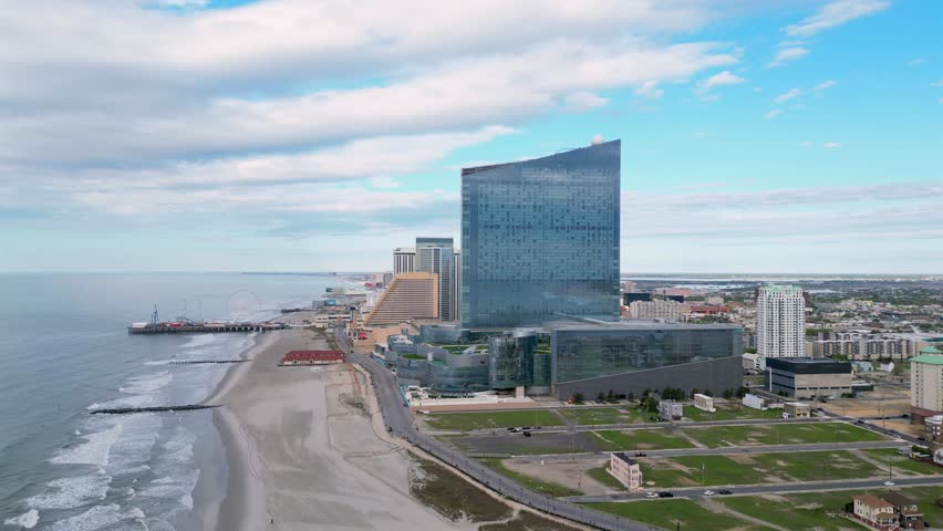 Aerial view of Atlantic City, New Jersey