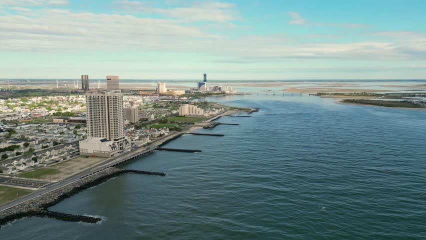 Aerial view of Atlantic City, New Jersey