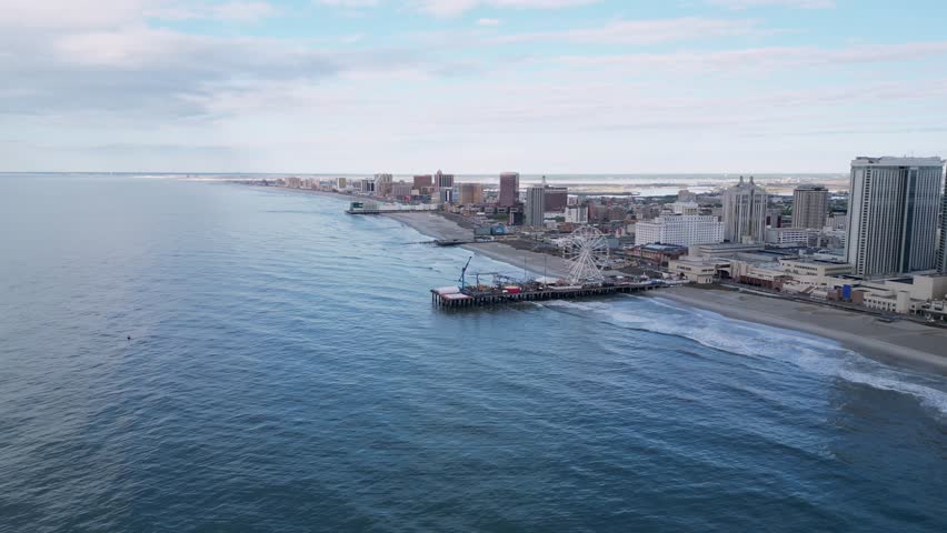 Aerial view of Atlantic City, New Jersey