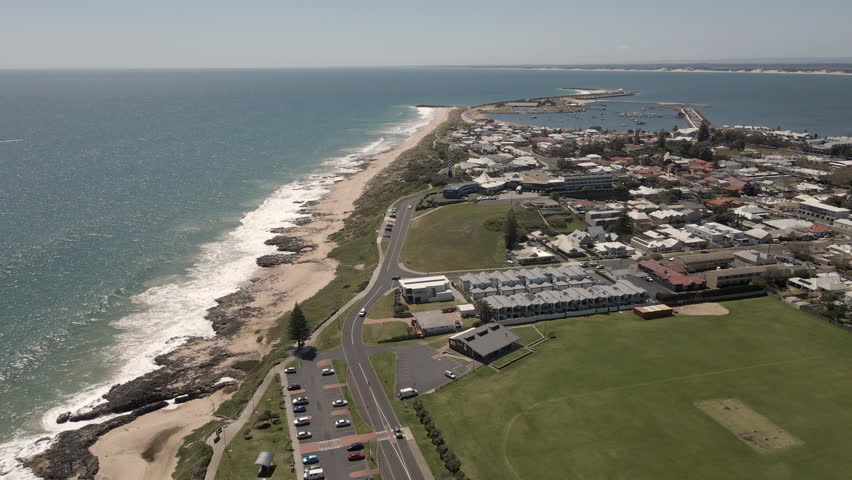 Aerial View of a Lighthouse, South Bunbury, Western Australia
