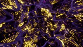 Abstract rotation with custom luxury gem look. Diamond or brilliant surface, magic effect, optical illusion animation - Powered by Shutterstock - Get 15% off with code: PIKWIZARD15