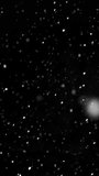 Vertical view of Snow Falling on Black Background, Snowing Overlay - Powered by Shutterstock - Get 15% off with code: PIKWIZARD15