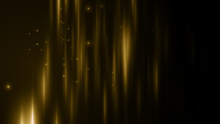 Ethereal Gold Rainfall Particles Awards Trailer Titles Cinematic Openers Luxury Intro Background Loop