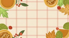Warm and festive animated background featuring autumn leaves, pumpkins, cornucopias, or subtle harvest elements. Ideal for Thanksgiving greetings, family gatherings, and seasonal promotions. - Powered by Shutterstock - Get 15% off with code: PIKWIZARD15