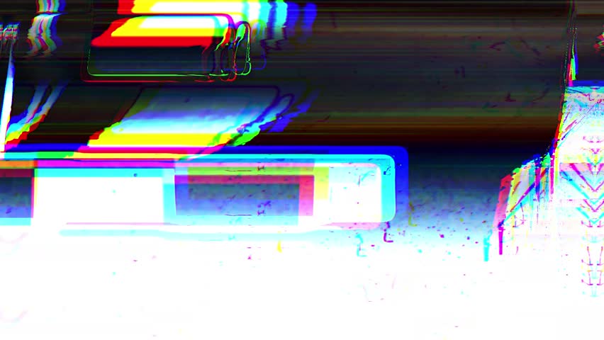 Noise-rich glitch animation showcasing digital instability and chaotic movement.