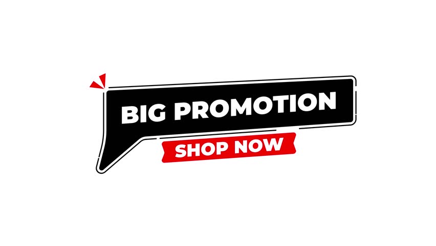 BIG PROMOTION – SHOP NOW Sale Banner