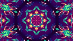 Digital Neon Geometric Flower Mandala Trippy Kaleidoscope Seamless Loop
A vibrant digital neon geometric flower mandala featuring hypnotic symmetry and glowing kaleidoscope patterns - Powered by Shutterstock - Get 15% off with code: PIKWIZARD15