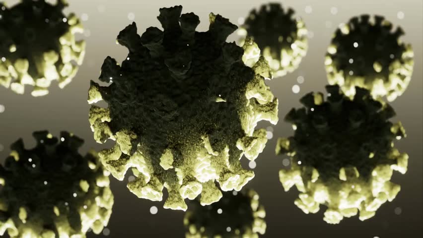 3D visualization of a virus in a microscopic environment, showing detailed viral structure, biology, and medical science concepts. - Powered by Shutterstock - Get 15% off with code: PIKWIZARD15
