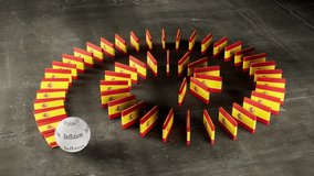 Spain Flag - Affected by Inflation. - Powered by Shutterstock - Get 15% off with code: PIKWIZARD15
