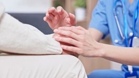 Asian elderly care nurse holding hand comfort compassion caregiver support patient warmth hospital clinic elderly care nurse holding hands compassionate caregiver comforting patient with gentle touch - Powered by Shutterstock - Get 15% off with code: PIKWIZARD15