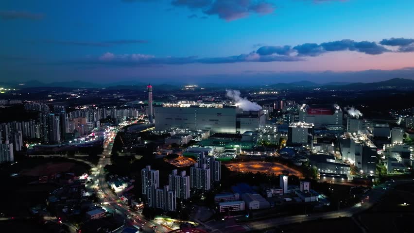 Semiconductor factory in South Korea, Icheon City