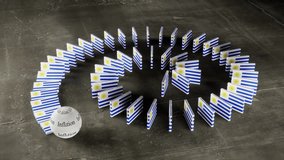 Uruguay Flag - Affected by Inflation. - Powered by Shutterstock - Get 15% off with code: PIKWIZARD15