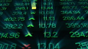 3D animation of stock market graphs and financial data displayed on screens, illustrating market analysis, finance, trading, and business concepts. - Powered by Shutterstock - Get 15% off with code: PIKWIZARD15