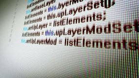 3D animation of coding and digital data with multicolored lines on a white screen with black grid, illustrating programming, websites, and information flow. - Powered by Shutterstock - Get 15% off with code: PIKWIZARD15