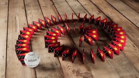 Papua New Guinea Flag - Affected by Inflation. - Powered by Shutterstock - Get 15% off with code: PIKWIZARD15