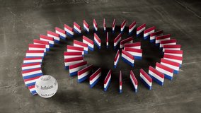 Netherlands Flag - Affected by Inflation. - Powered by Shutterstock - Get 15% off with code: PIKWIZARD15