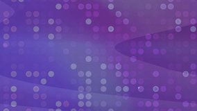 A smooth purple abstract animation featuring soft glowing dots and fluid shapes. Ideal for motion graphics, presentations, digital displays, and modern video backgrounds. - Powered by Shutterstock - Get 15% off with code: PIKWIZARD15