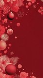 Merry Christmas background red aesthetic - Powered by Shutterstock - Get 15% off with code: PIKWIZARD15