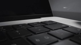 Pressing the fingerprint sensor on a laptop close up - Powered by Shutterstock - Get 15% off with code: PIKWIZARD15