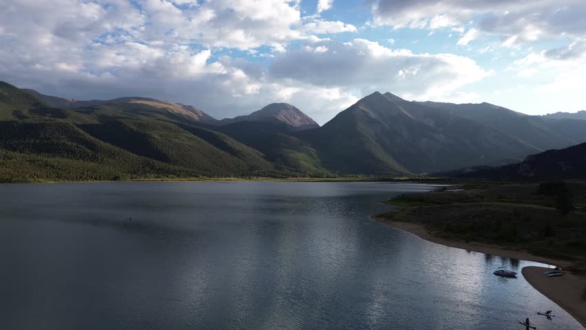 Flight to Rinker Peak - Twin Lake - Rocky Mountains in Colorado
