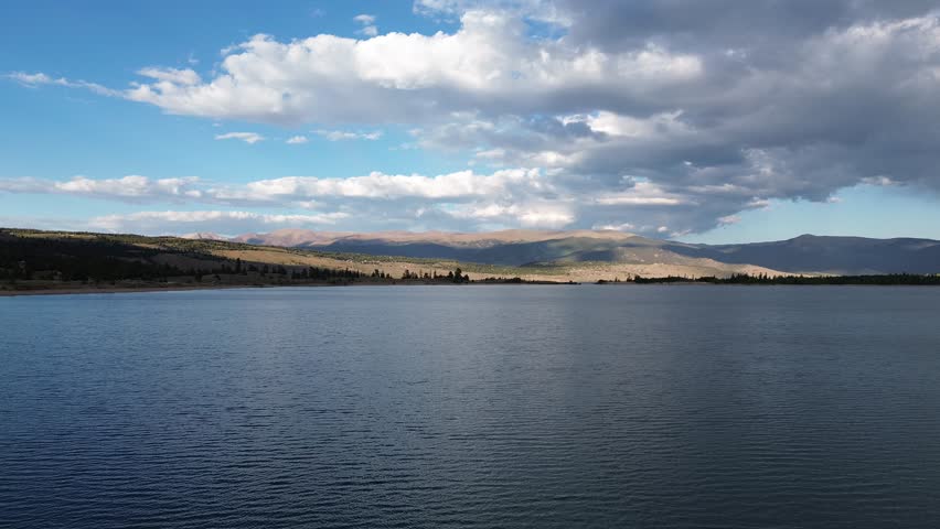 Over Twin Lakes - Rocky Mountains in Colorado