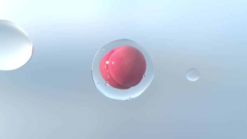 Peach Inside Clear Water Droplet Floating in the Air on Light Blue Background

 - Powered by Shutterstock - Get 15% off with code: PIKWIZARD15