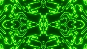 Bioluminescent tendrils shimmer vividly through animated natural patterns, radiant neon streams intertwine forming dynamic organic mandala structures with psychedelic botanical movement - Powered by Shutterstock - Get 15% off with code: PIKWIZARD15