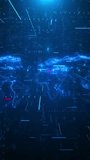 Digital number dot levitation futuristic map technology abstract background concept. world map technology background, big data visualization, digital grid business. Digital Data flow Global Earth 3D - Powered by Shutterstock - Get 15% off with code: PIKWIZARD15