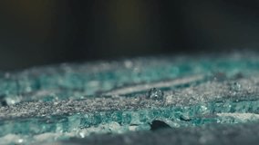 Vibrating Glass Shards on Sheet Surface - Powered by Shutterstock - Get 15% off with code: PIKWIZARD15