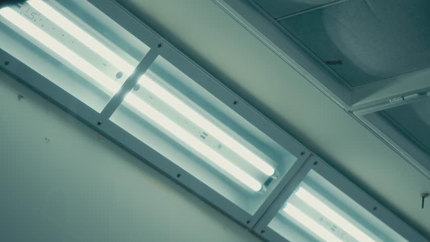 Workshop Ceiling Lights Turning Off