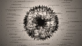 Animated human cell virus infection with medical description labels - Powered by Shutterstock - Get 15% off with code: PIKWIZARD15