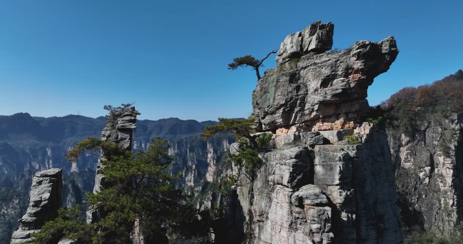 Beautiful landscape in Zhangjiajie National Forest Park, China