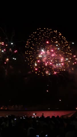 Fireworks on New Year