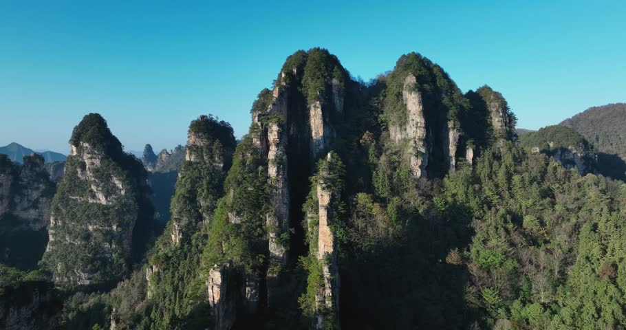 Beautiful landscape in Zhangjiajie National Forest Park, China