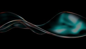 Vibrant liquid wavy surface animation loop. 3D abstract iridescent fluid render. Neon holographic smooth surface with colorful interference. Stylish spectrum repeating flow motion 4k - Powered by Shutterstock - Get 15% off with code: PIKWIZARD15