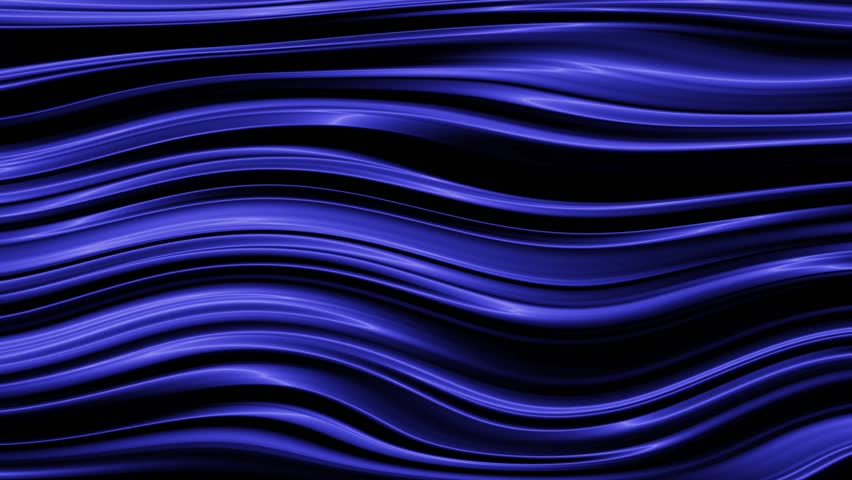 Blue colorful silky diagonal smooth waves glowing seamless loop background animation 4k