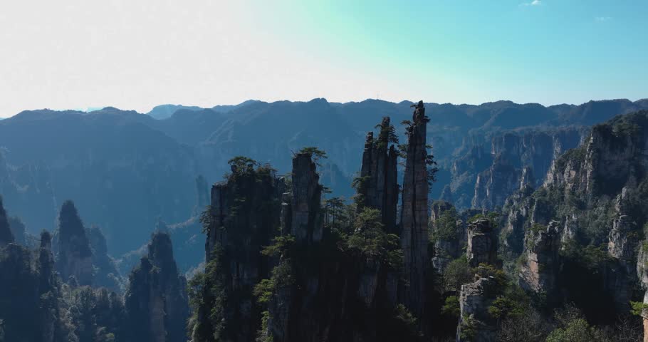 Beautiful landscape in Zhangjiajie National Forest Park, China